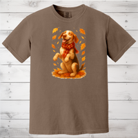 Load image into Gallery viewer, Bracco Italiano Fall Shirt, Autumn Dog Sweatshirt, Dog Lover Gift, Cozy Pet Apparel, Bracco in Leaves, Gift for Pet Lovers
