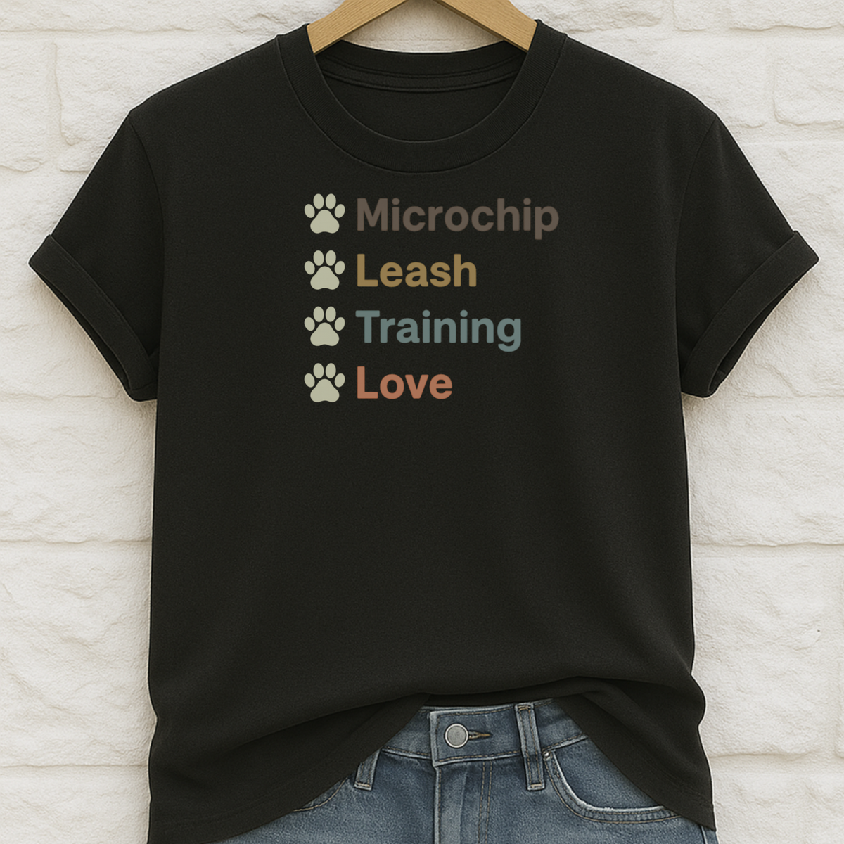 Responsible Dog Ownership T-Shirt, Pet Lover Gift, Funny Dog Owner Tee, Comfortable Cotton Shirt, Eco-Friendly Pet Apparel