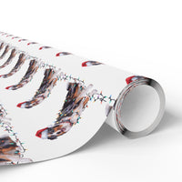 Load image into Gallery viewer, Australian Shepherd Christmas Lights Wrapping Paper
