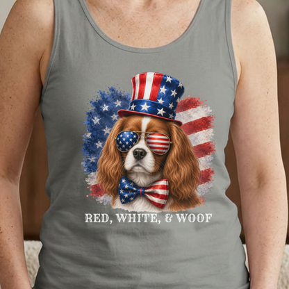 Patriotic Blenheim Cavalier Tank Top