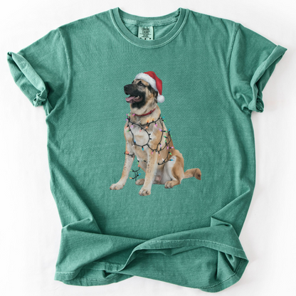 Anatolian Shepherd Christmas Lights Dog Shirt