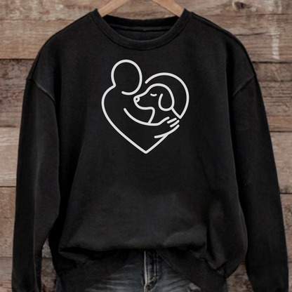 Hug Your Hound Day Sweatshirt or Hoodie, Dog Lover Gift for Pet Parents