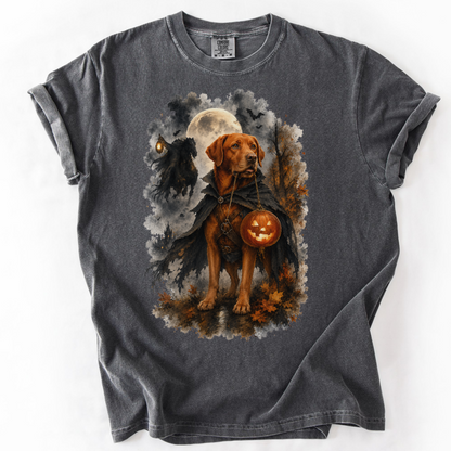Fox Red Lab Headless Horseman Inspired Halloween Comfort Colors Shirt