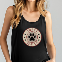 Load image into Gallery viewer, Treat Dealer Shirt, Hoodie, or Tank, Funny Dog Lover Gift, Dog Mom Apparel, Paw Print Pet Lover Top, Dog Dad Apparel
