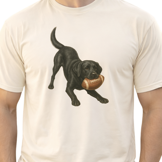 Black Lab Football Shirt