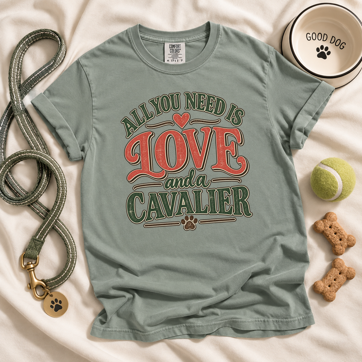 Cavalier King Charles Spaniel Shirt, All You Need Is Love and a Cavalier