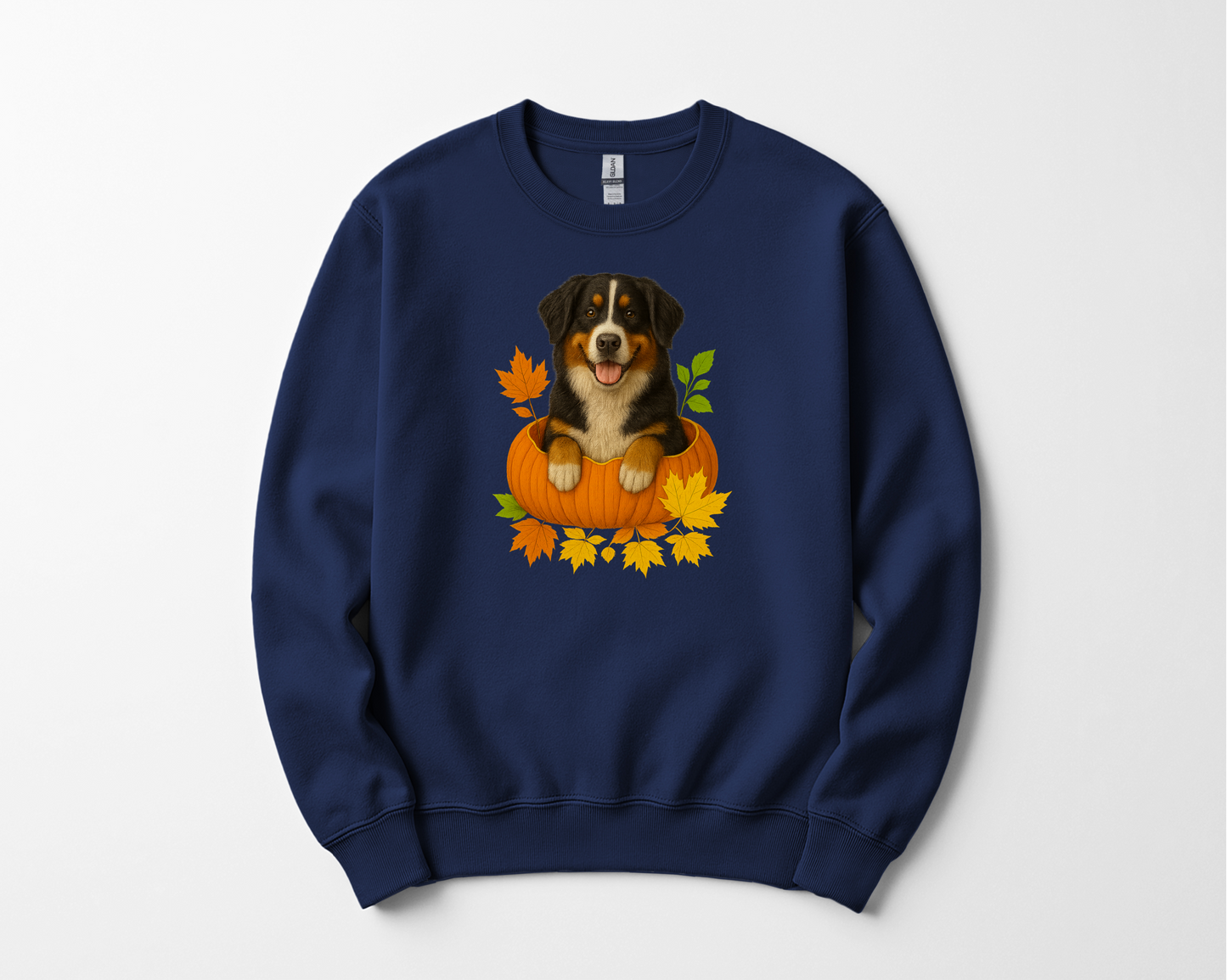 Bernese Mountain Dog Pumpkin Shirt