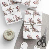 Load image into Gallery viewer, West Highland Terrier Christmas Lights Wrapping Paper
