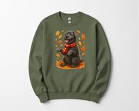 Load image into Gallery viewer, Kerry Blue Terrier Shirt, Autumn Dog Sweatshirt, Pet Lover Gift, Cozy Canine Apparel, Fall Clothing for Dog Moms
