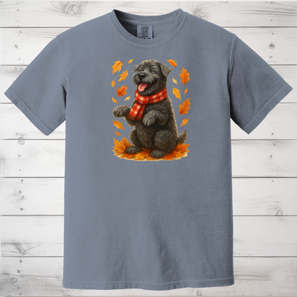 Kerry Blue Terrier Shirt, Autumn Dog Sweatshirt, Pet Lover Gift, Cozy Canine Apparel, Fall Clothing for Dog Moms