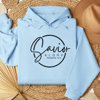 Load image into Gallery viewer, Savior &amp; Lord Shirt, Tank or Hoodie, Romans 10:9 Christian Apparel, Bible Verse Faith Gift for Women
