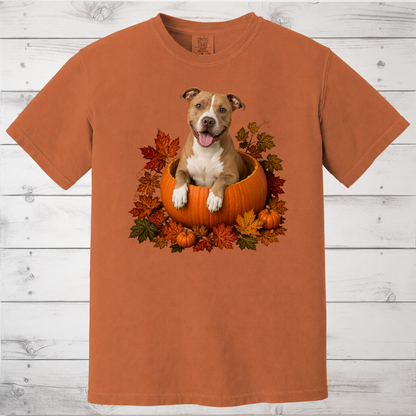 Pitbull Pumpkin Shirt