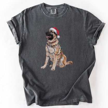 Anatolian Shepherd Christmas Lights Dog Shirt