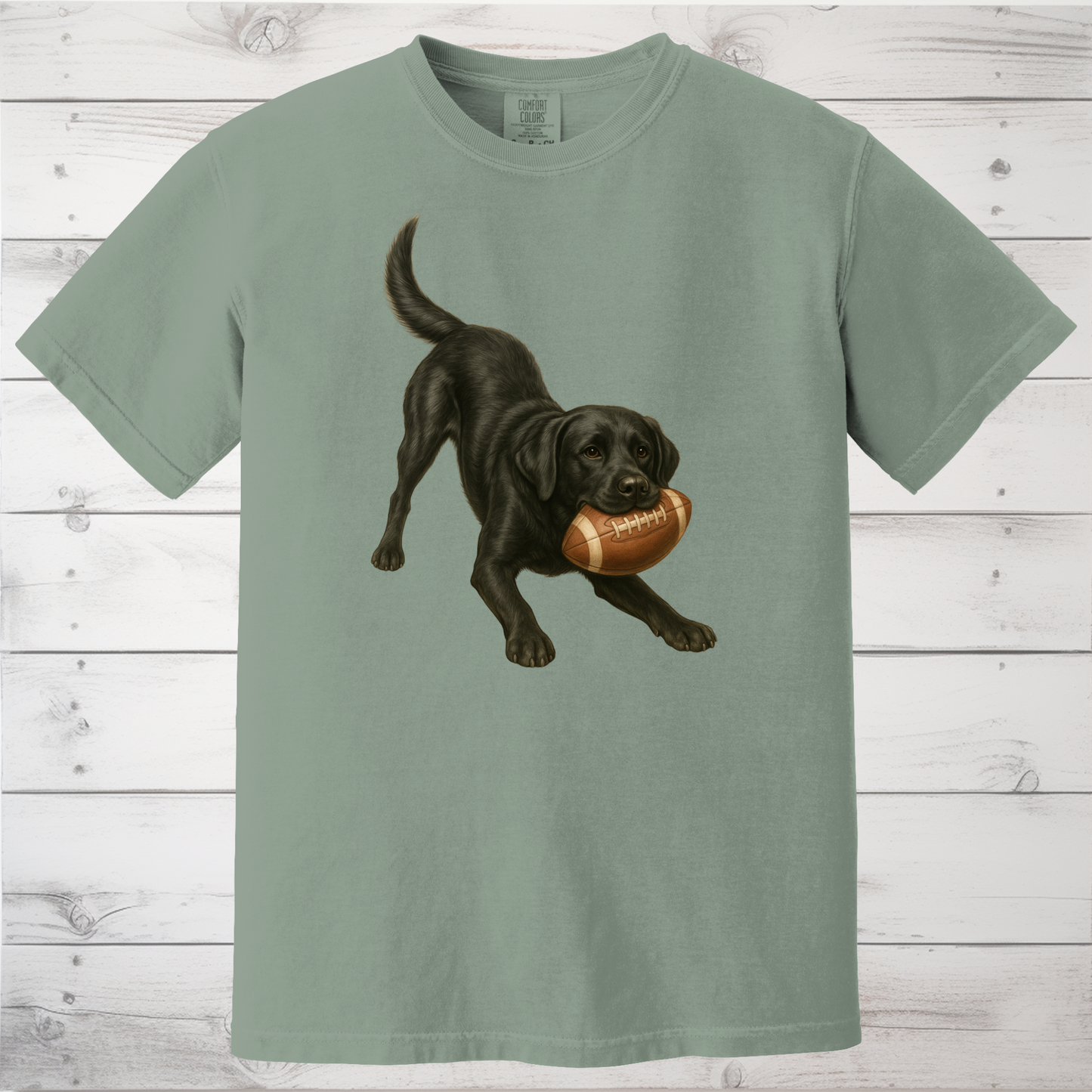 Black Lab Football Shirt