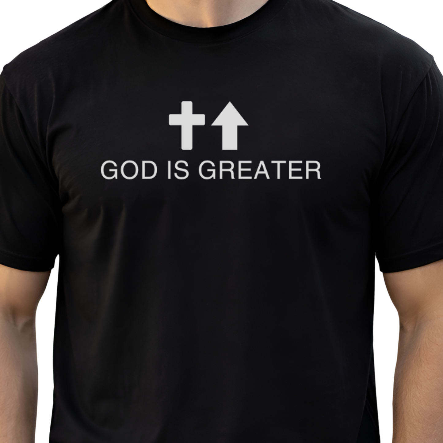 God Is Greater Shirt, Christian Faith Tee, Comfort Colors Bible Verse Shirt