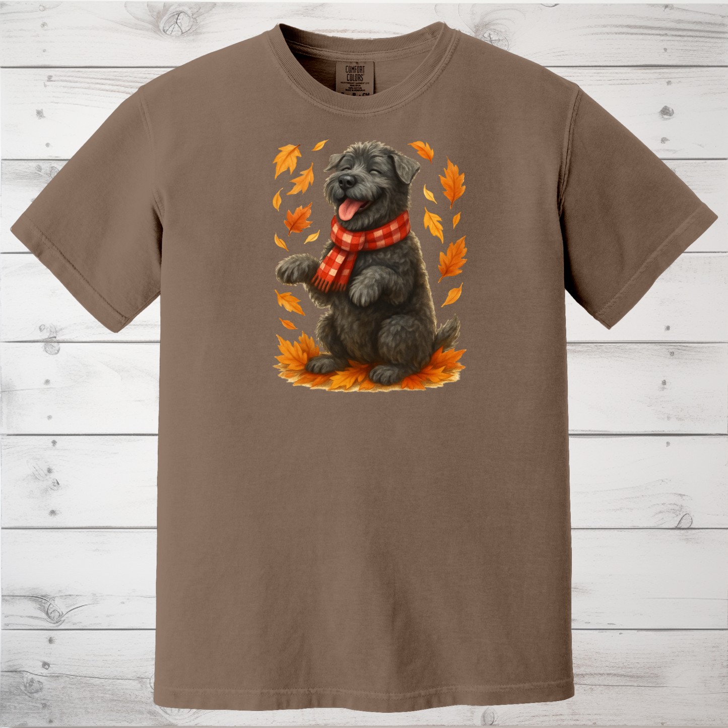Kerry Blue Terrier Shirt, Autumn Dog Sweatshirt, Pet Lover Gift, Cozy Canine Apparel, Fall Clothing for Dog Moms