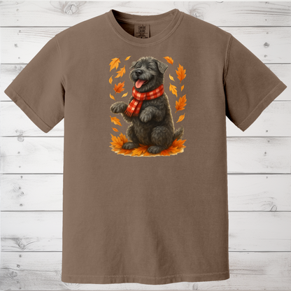 Kerry Blue Terrier Shirt, Autumn Dog Sweatshirt, Pet Lover Gift, Cozy Canine Apparel, Fall Clothing for Dog Moms
