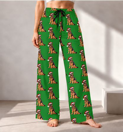 German Shepherd Christmas Pajama Pants