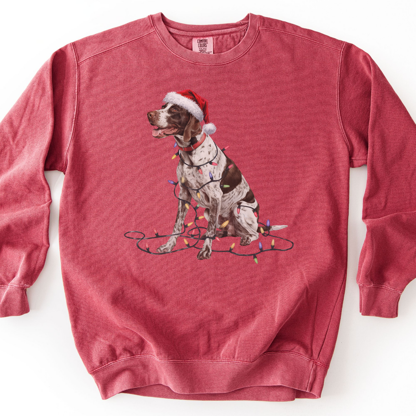 English Pointer Christmas Lights Shirt