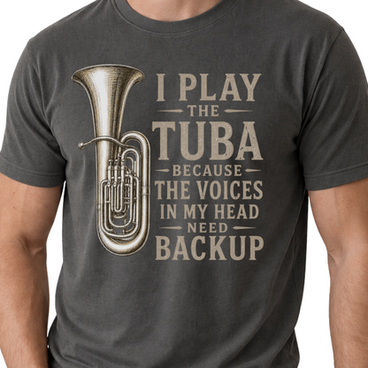 Funny Tuba Shirt, Tuba Player Gift, Brass Musician Tee