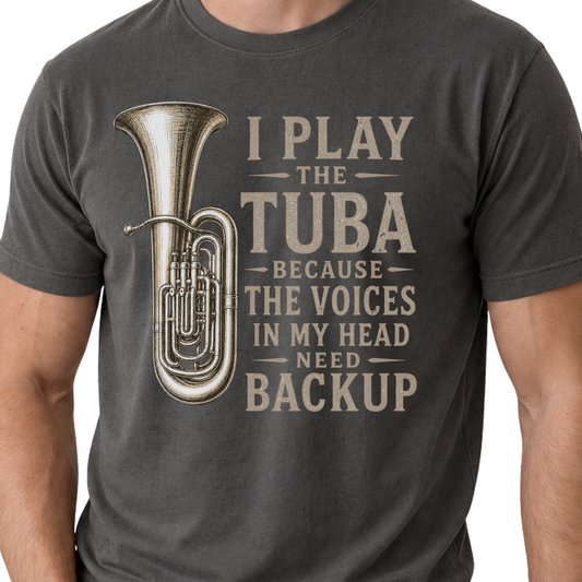 Funny Tuba Shirt, Tuba Player Gift, Brass Musician Tee