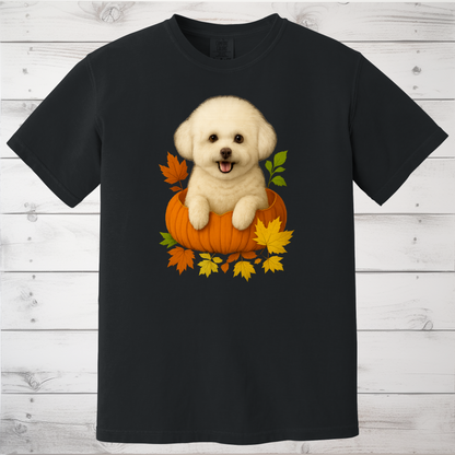 Bichon Frise Pumpkin Shirt
