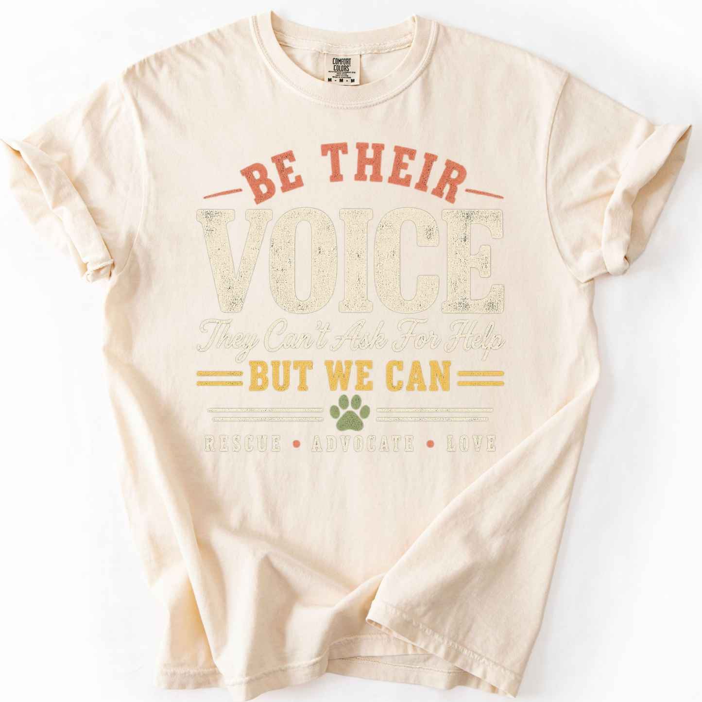 Animal Shelter Volunteer Shirt - Be Their Voice