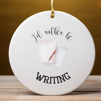 Writing Ornament