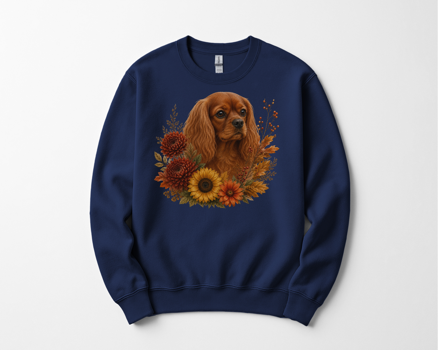 Ruby Cavalier Autumn Floral Sweatshirt