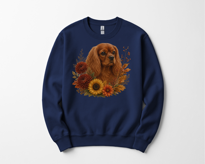 Ruby Cavalier Autumn Floral Sweatshirt