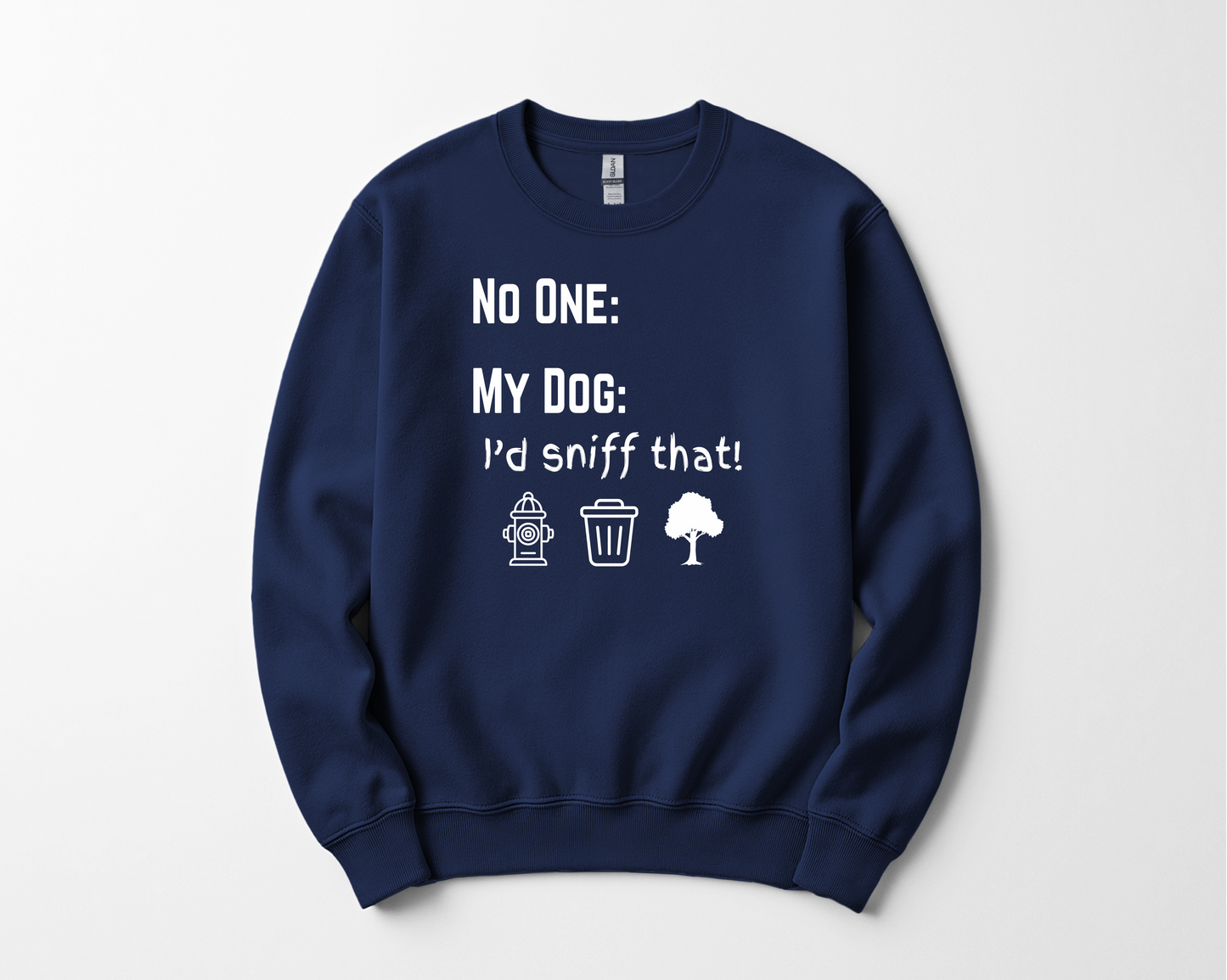 Funny Dog Crewneck Sweatshirt