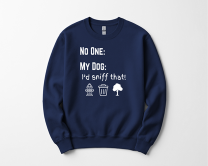 Funny Dog Crewneck Sweatshirt