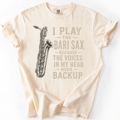 Funny Bari Sax Shirt, Baritone Saxophone Player Gift, Saxophonist Musician Tee