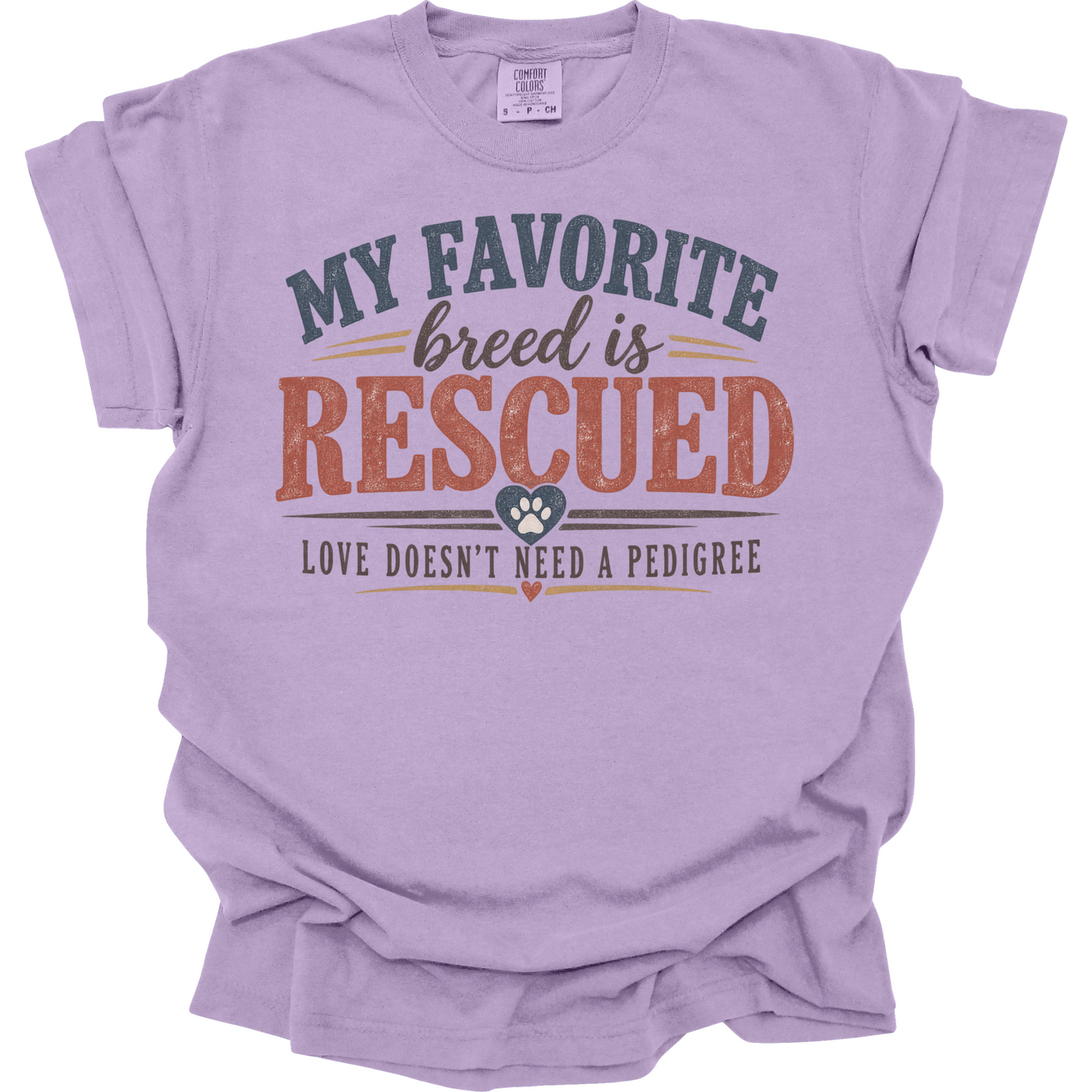 Rescue Dog Shirt, Adopted Dog Mom Tee, Rescue Pet Gift, Dog Adoption Shirt