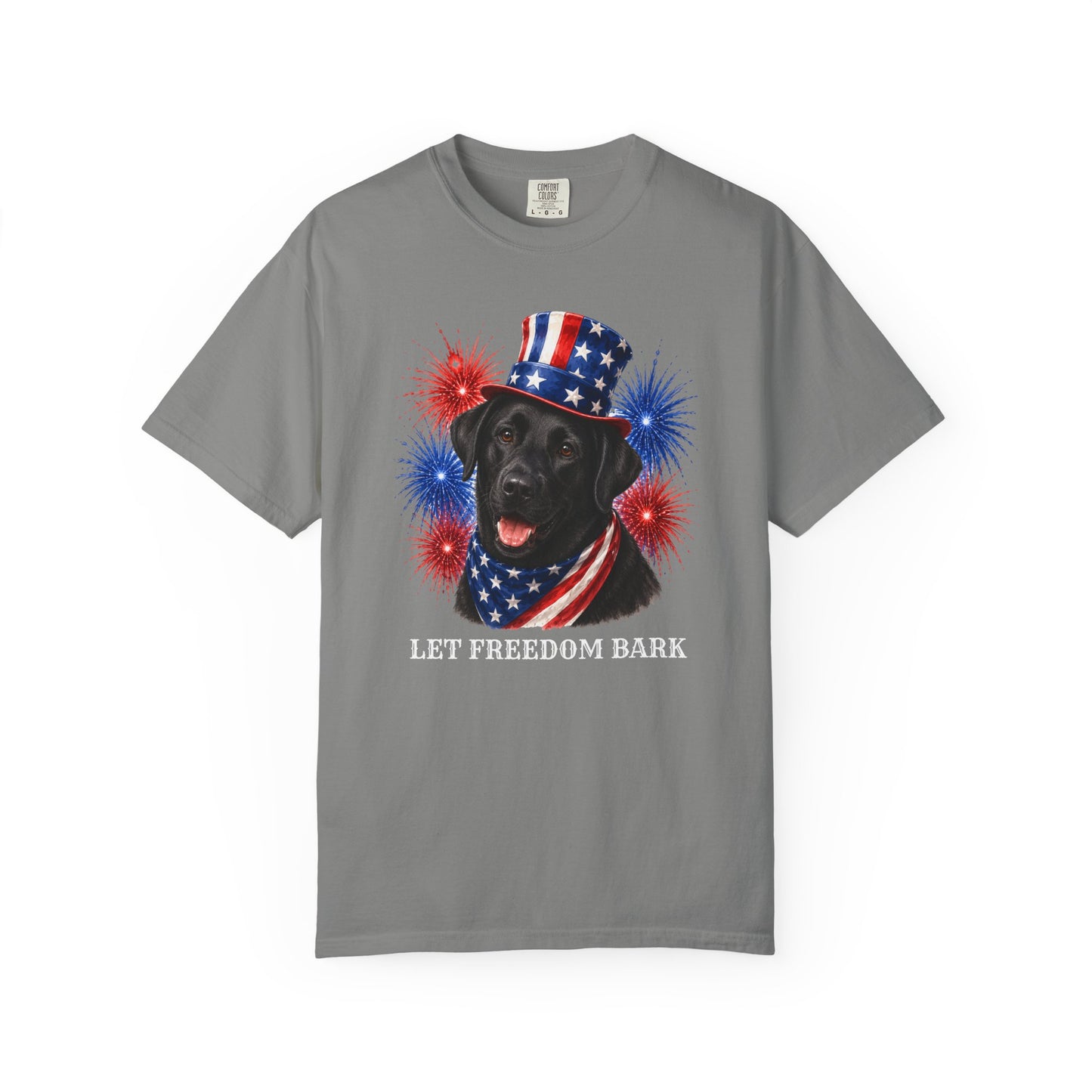 Black Lab Patriotic Shirt