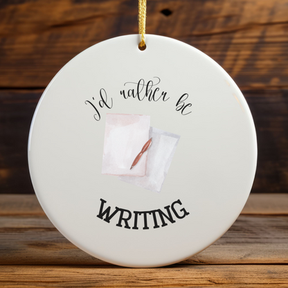 Writing Ornament
