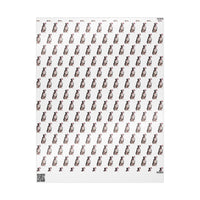 Load image into Gallery viewer, American Bulldog Christmas Lights Wrapping Paper
