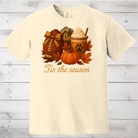 Load image into Gallery viewer, Pumpkin Spice Paw Print Football Top
