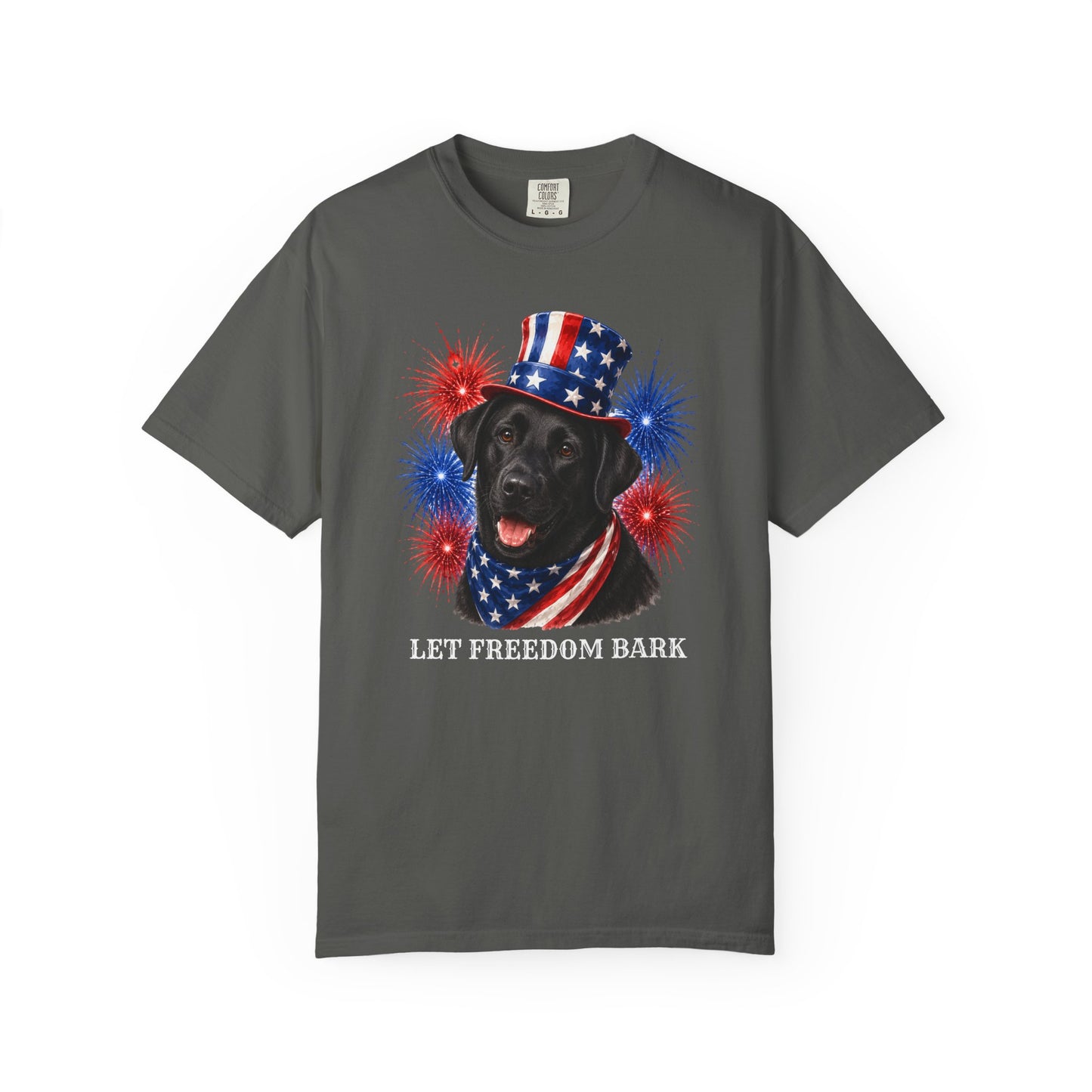 Black Lab Patriotic Shirt
