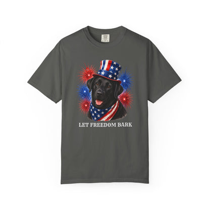 Black Lab Patriotic Shirt