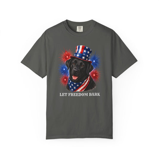 Black Lab Patriotic Shirt