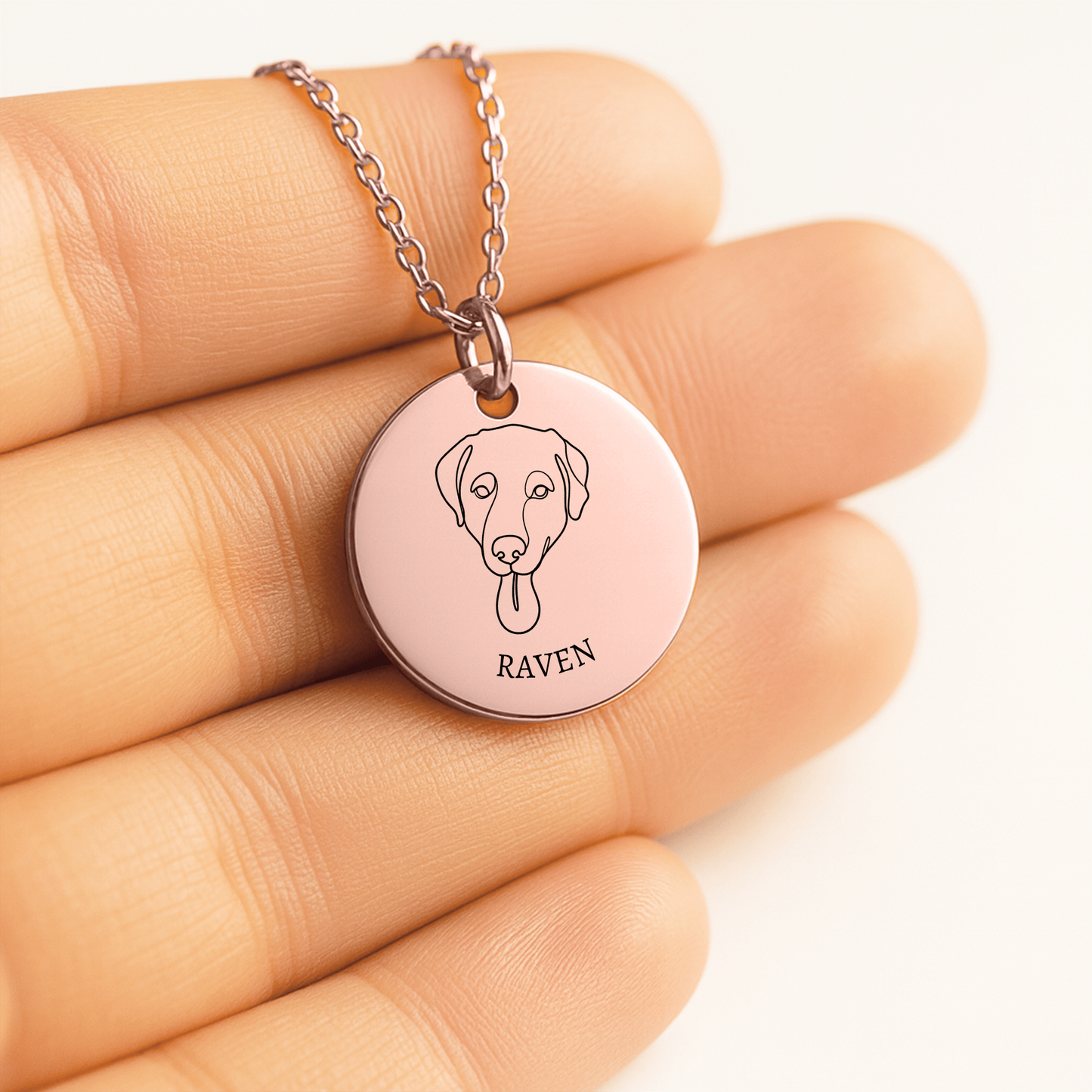 Personalized Dog Necklace for Mom