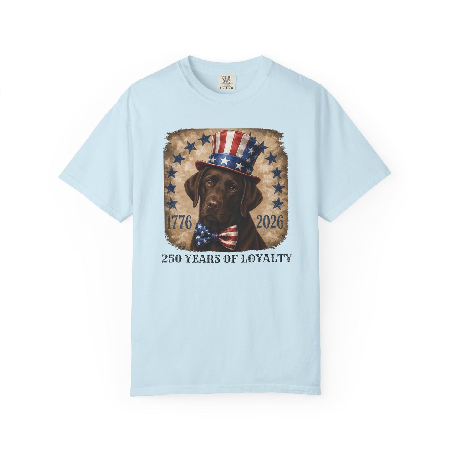 Chocolate Lab 250 Years of Loyalty Shirt