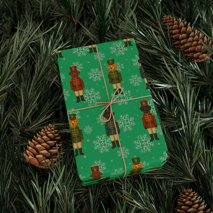 Labrador Nutcracker Wrapping Paper, Dog Christmas Gift Wrap