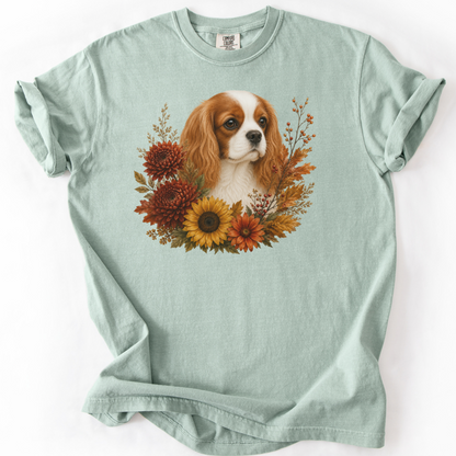 Blenheim Cavalier Autumn Floral Shirt