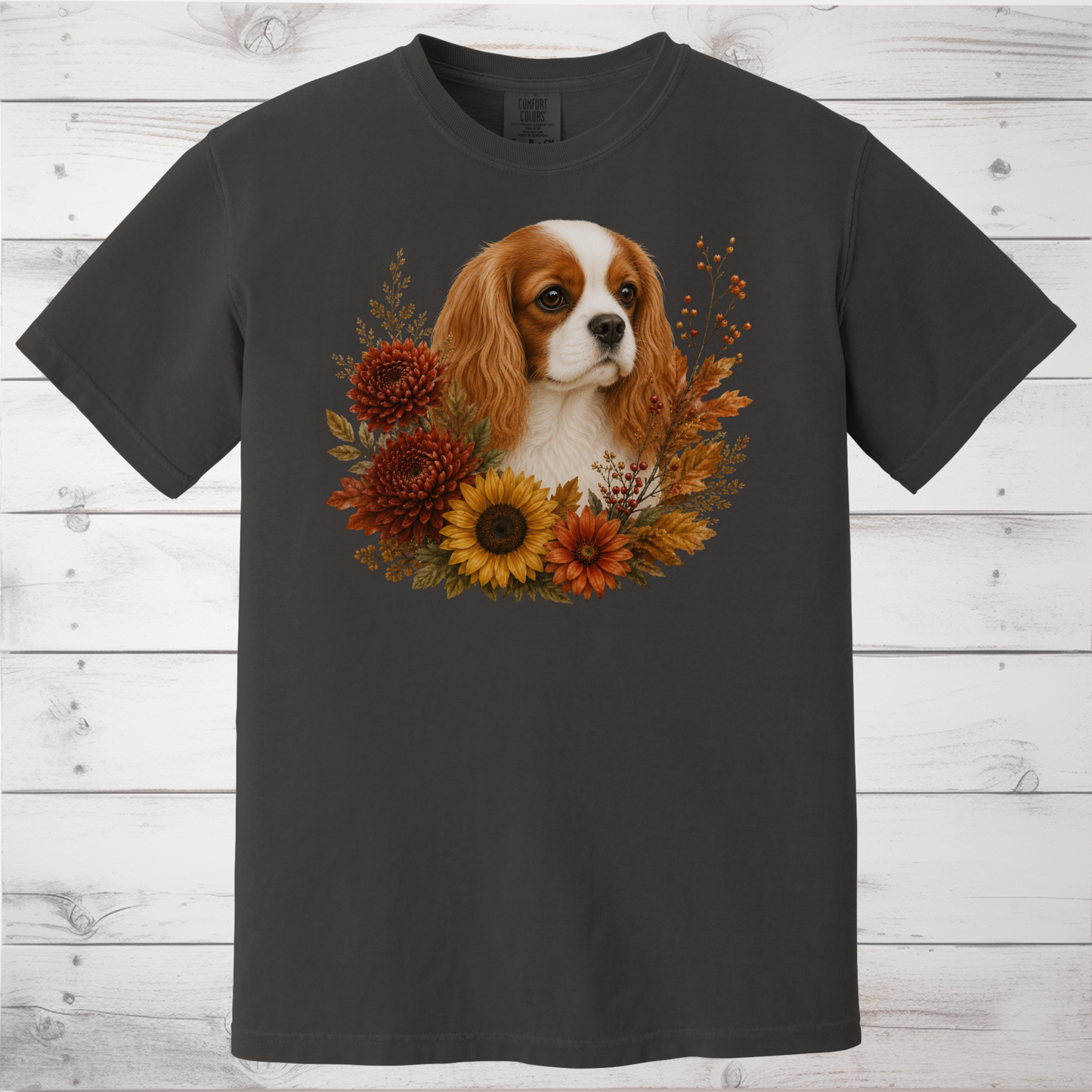 Blenheim Cavalier Autumn Floral Shirt