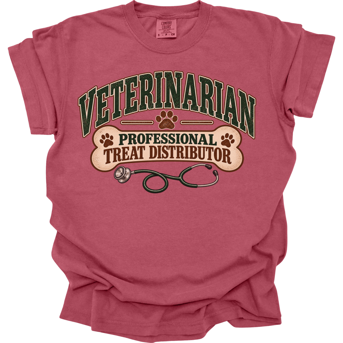 Funny Veterinarian Shirt, Vet Gift, Professional Treat Distributor Tee, Veterinary Doctor Gift