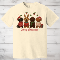 Load image into Gallery viewer, Merry Christmas Labrador Hoodie, Sweatshirt or Tee