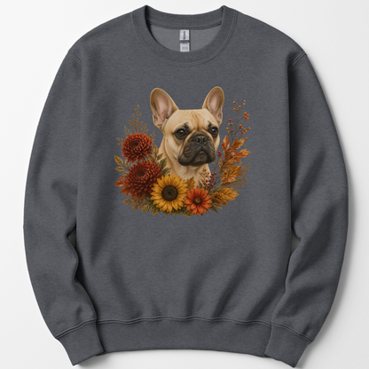 French Bulldog Autumn Floral Sweatshirt