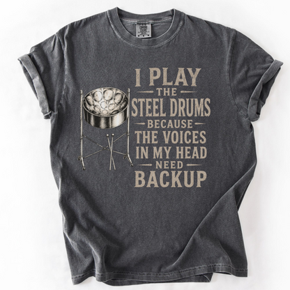 Funny Steel Drums Shirt, Steel Pan Player Gift, Caribbean Musician Tee